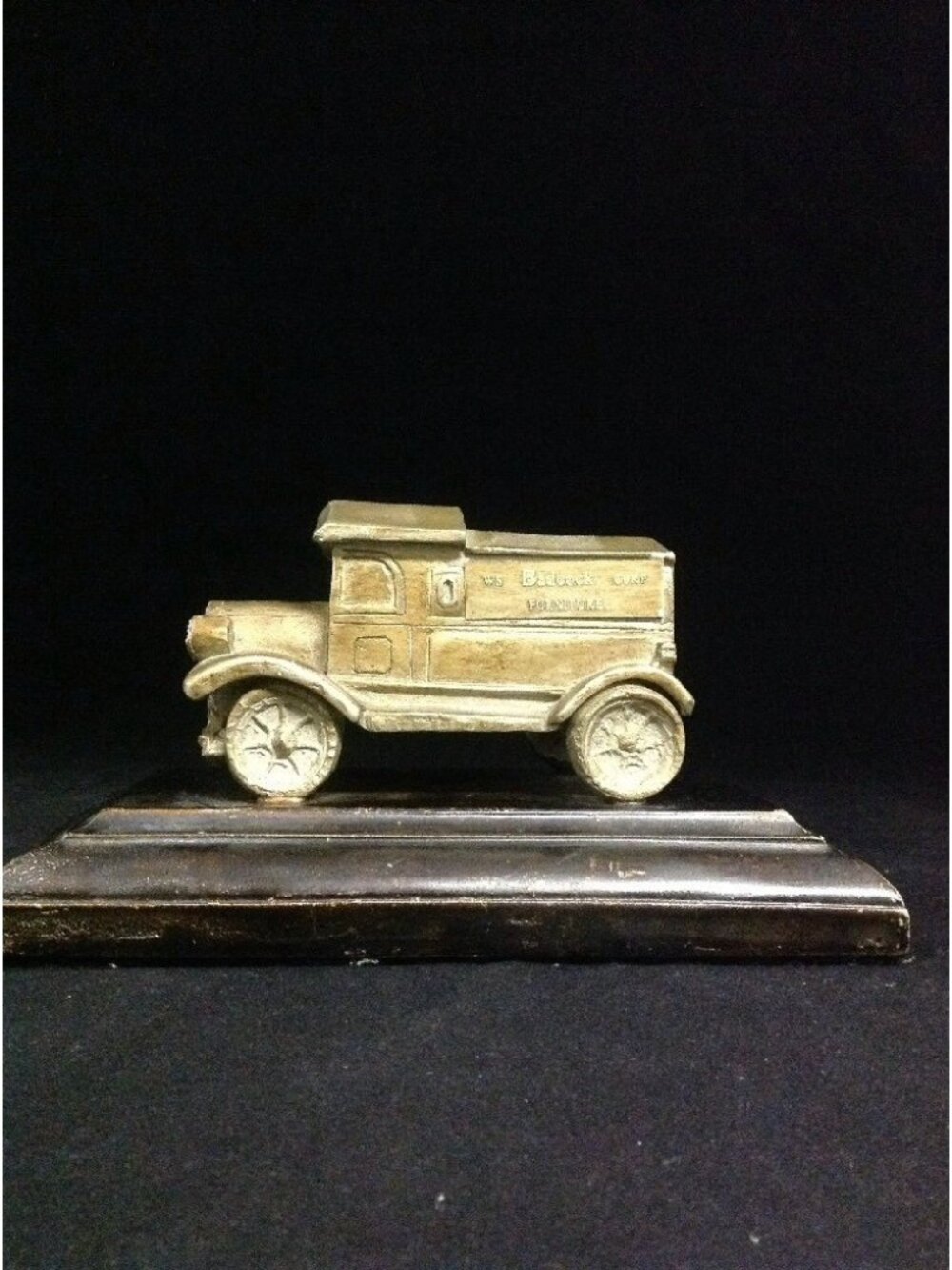 Badcock Furniture Molded Polymer Truck 100 Years 1904-2004 on Wood Base Z3 AM
